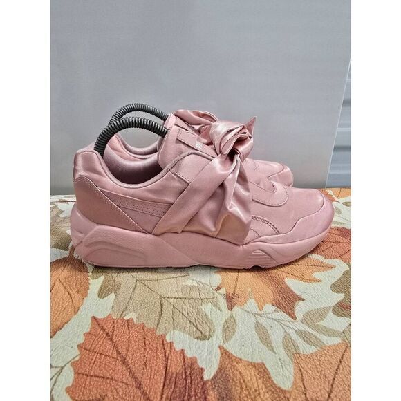 Size 7.5 - PUMA Fenty x Bow Pink Women's Shoes 365054-01 - Picture 1 of 7